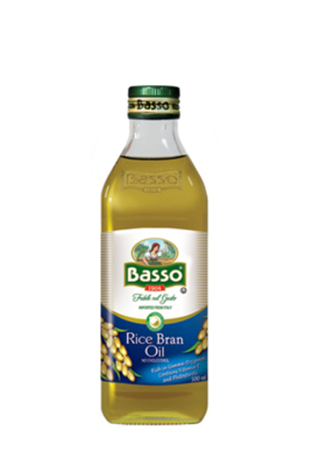 Масло рисовое рафинированное BASSO, 250 мл, Италия