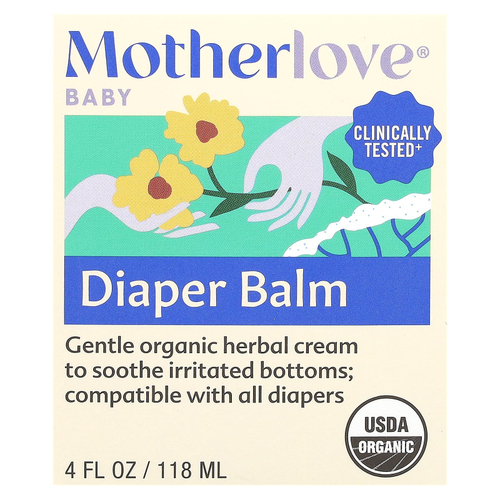 Motherlove, детский бальзам под подгузник, 118 мл (4 жидк. унции)