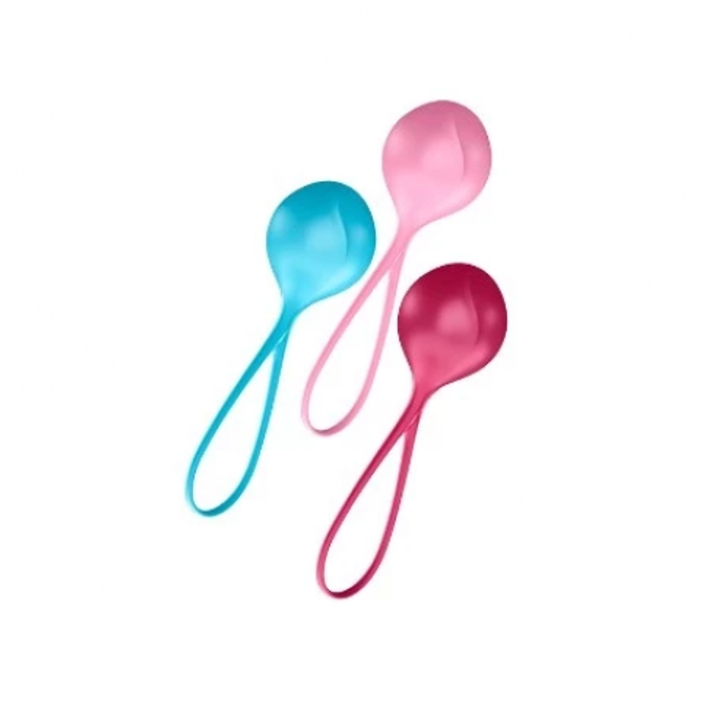 Вагинальные шарики Satisfyer Strengthening Balls (набор из 3 шт.)
