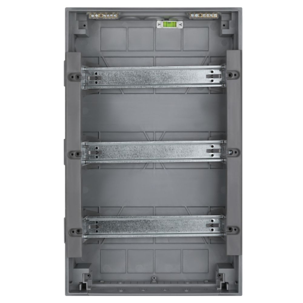 Корпус пластиковый встраиваемый ЭРА TREND ЩРВ-П-36 IP40 прозрачная крышка белый | Корпуса пластиковые