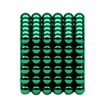 Неокуб, 5 мм, Альфа 216, Зеленый