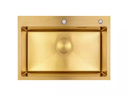 Мойка AVIVA 65*45, Нано-Золото (арт. NG6545)