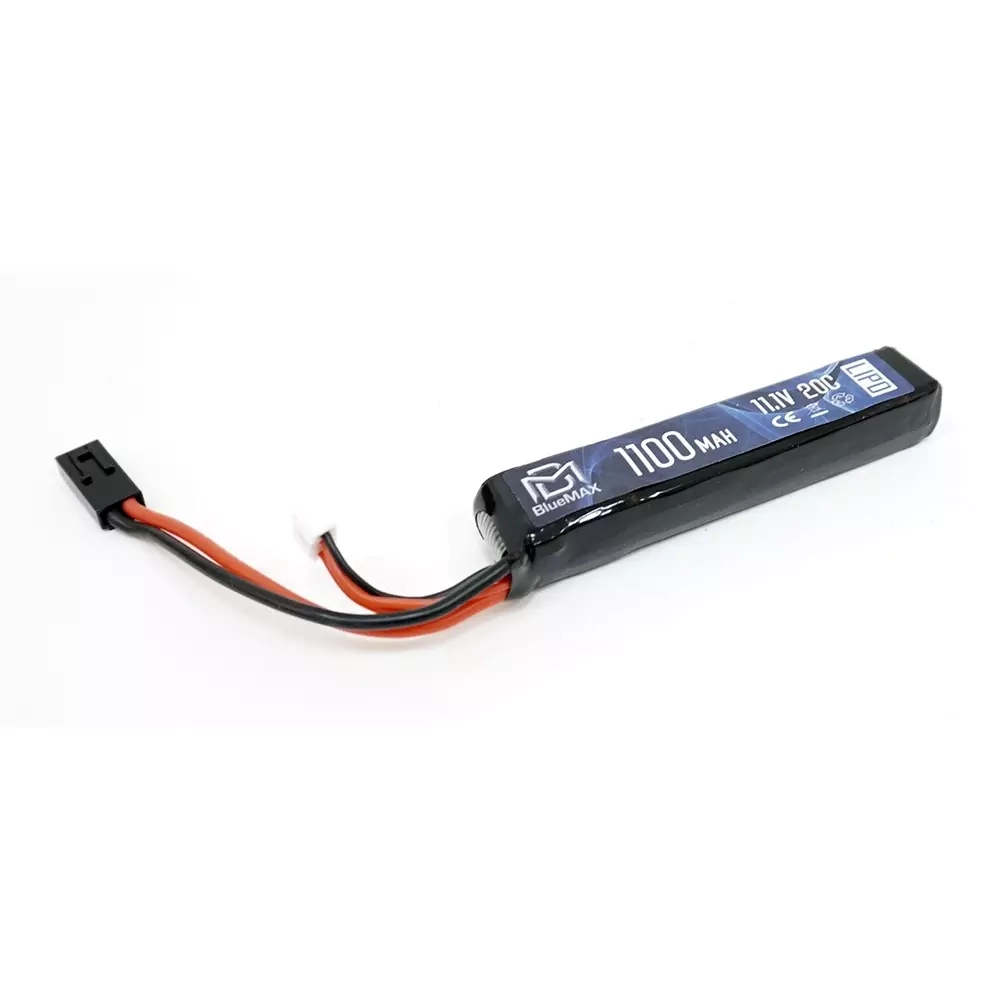 Аккумулятор BlueMAX LiPo 11.1 V 1100 mAh 20C стик