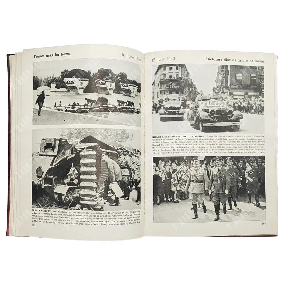 Война в фотографиях / The War in Pictures. Полный комплект в 6 т. 1-е изд. 1946
