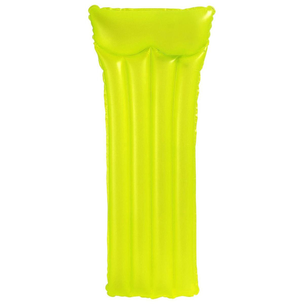 Матрас пляжный "Неон" 183*76см, цв. желтый 589395/59717 (Intex)