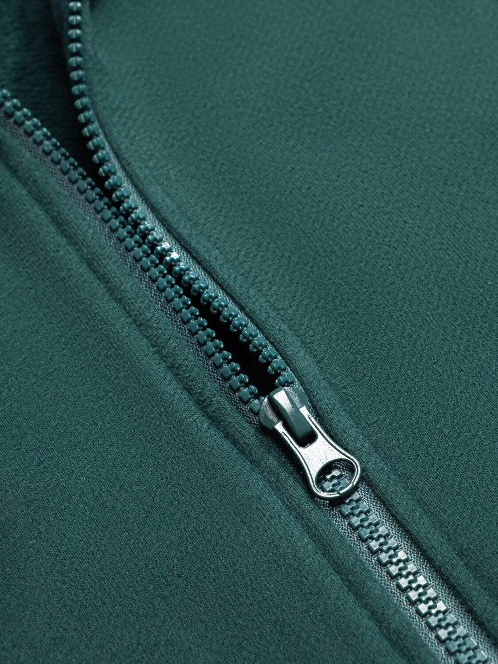 Худи Hardlunch Logo на молнии темно-зеленый