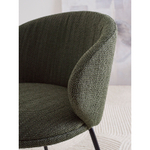 Стул полубарный Bergenson Bjorn Comfy, рогожка, шпинат