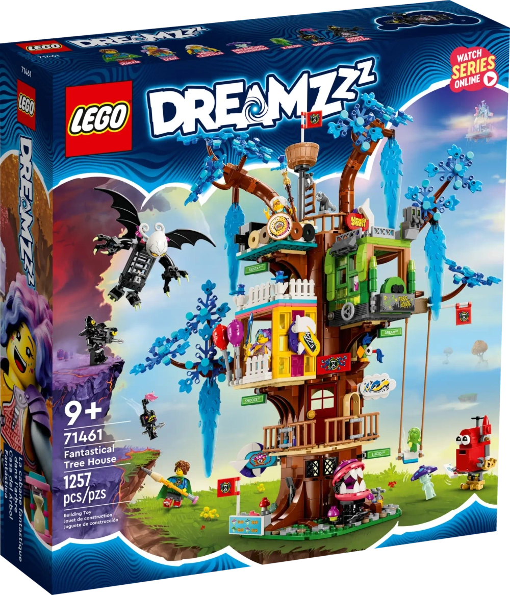 Конструктор LEGO DREAMZzz 71461 Фантастический домик на дереве