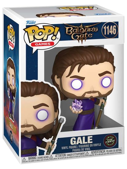 Фигурка Funko POP! Games Baldur's Gate S2 Gale w/Chase (1146) 88347 / Фигурка Фанко ПОП! по мотивам игры "Baldur's Gate 3", Гейл (ЧЕЙЗ)