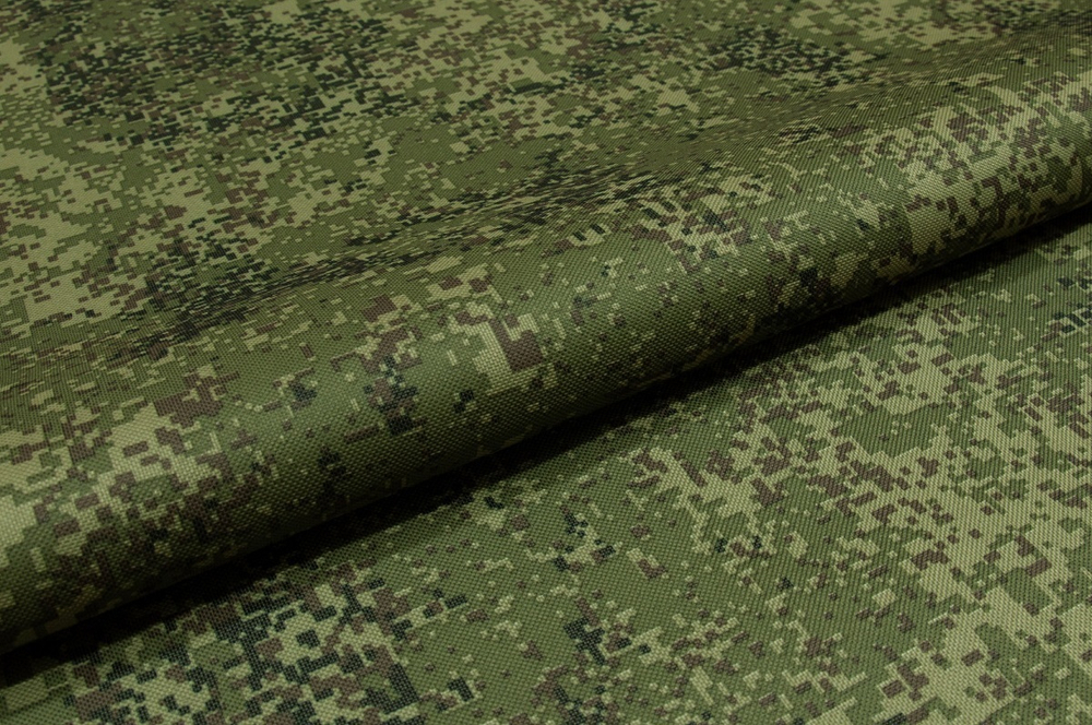 Ткань сумочно-рюкзачная Prival Кордон-500, 315г/м2, камуфляж Пиксель, 1.5х10м