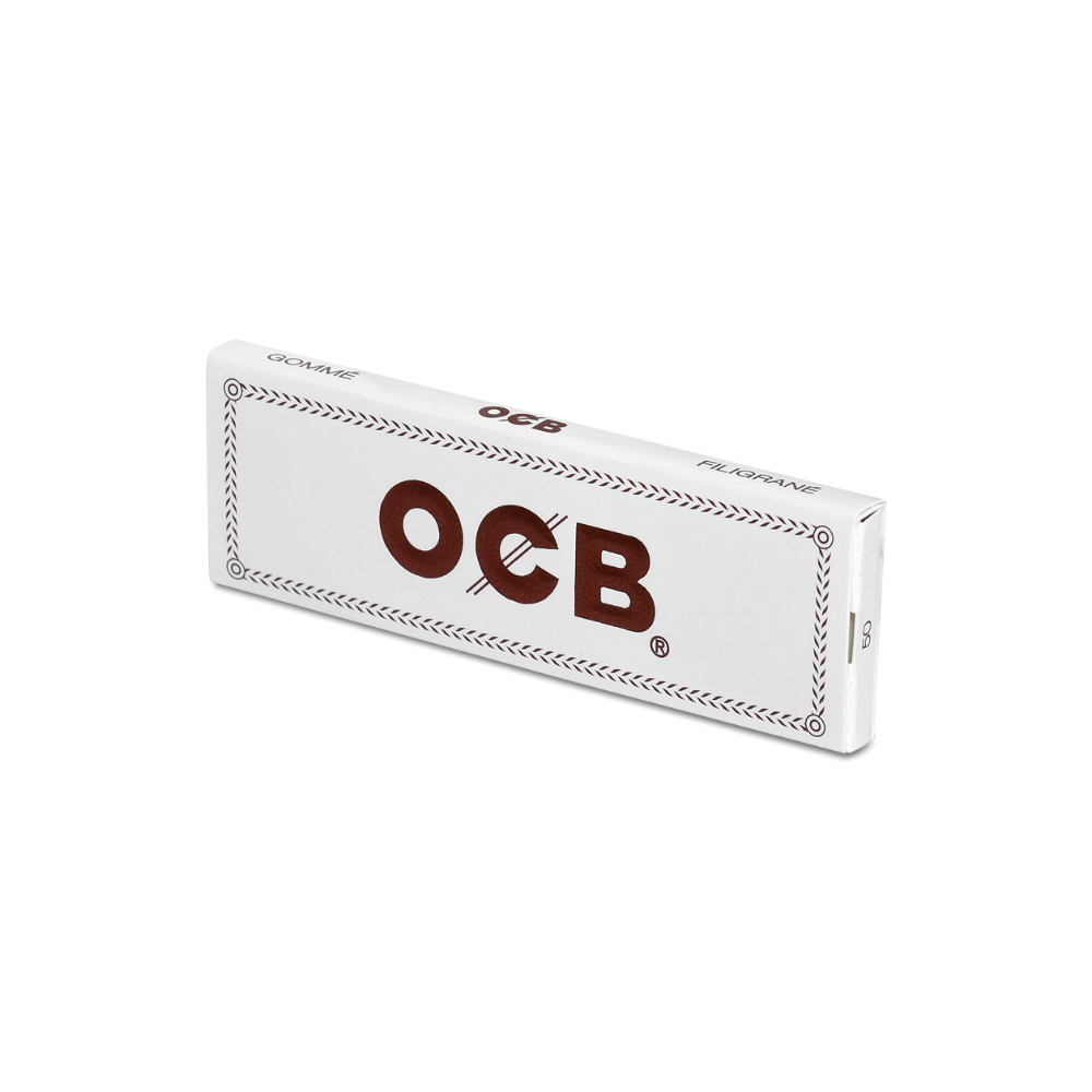 Бумага для сигарет "OCB" White №1 Single 50л*50шт. (Франция)