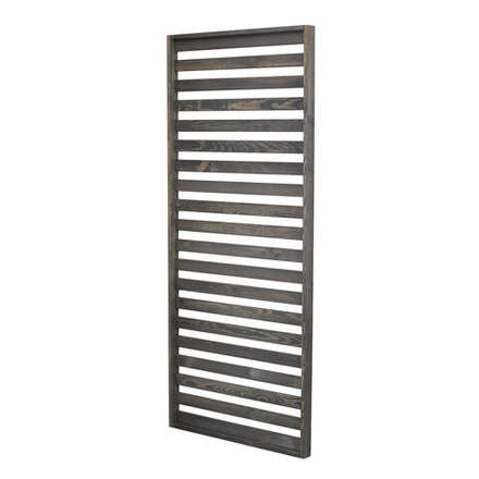 Панель Флоутард массив сосны цвет графит