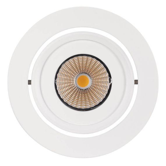 Встраиваемый светодиодный светильник Arlight LTD-95WH 9W Warm White 45deg 017463