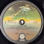 Kiss ‎– Hot In The Shade (Европа 1989г.)