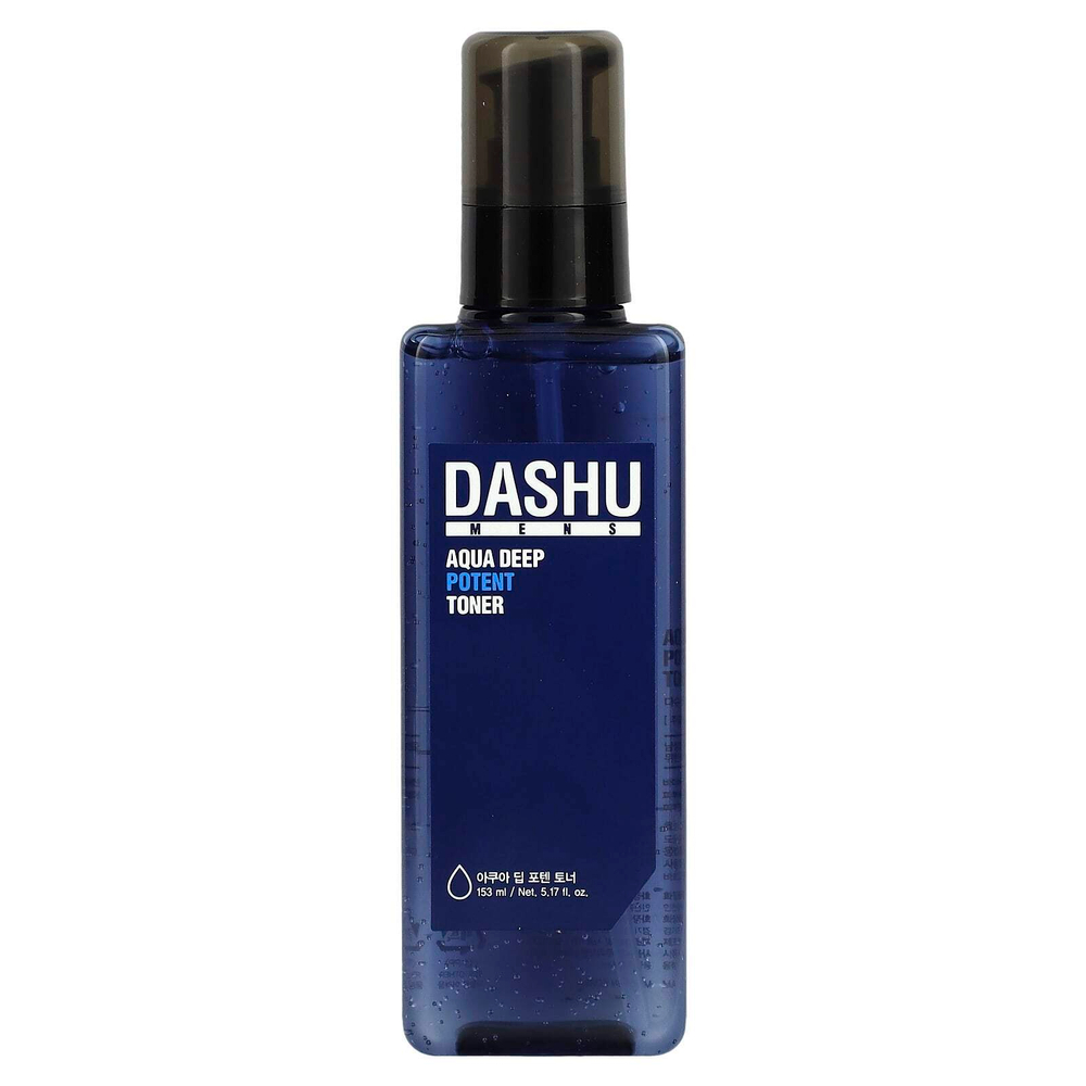 Dashu, Mens, глубокий мощный тоник Aqua, 153 мл (5,17 жидк. унц.)