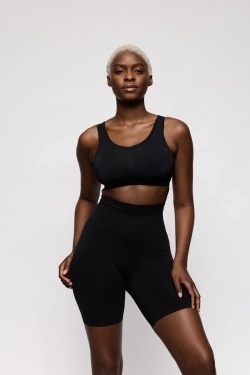 PRIMADONNA Nudda Корректирующие трусы-шорты с высокой талией, черный