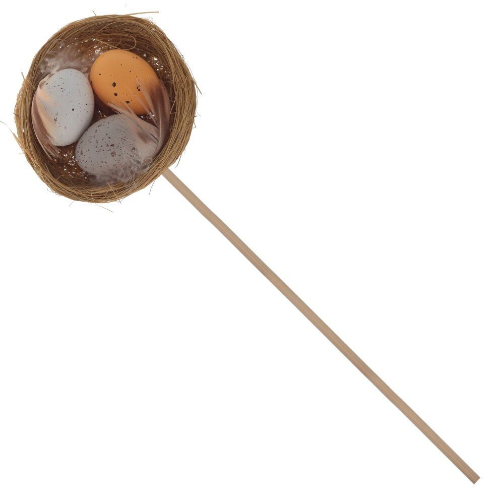 GAEM Изделие декоративное (вставка) "Гнездо пасхальное" (6*3), L6 W3 H23 см, 2в.