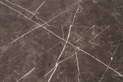 "Каффе" стол из HPL круглый Ø70см, цвет "серый мрамор", подстолье стальное