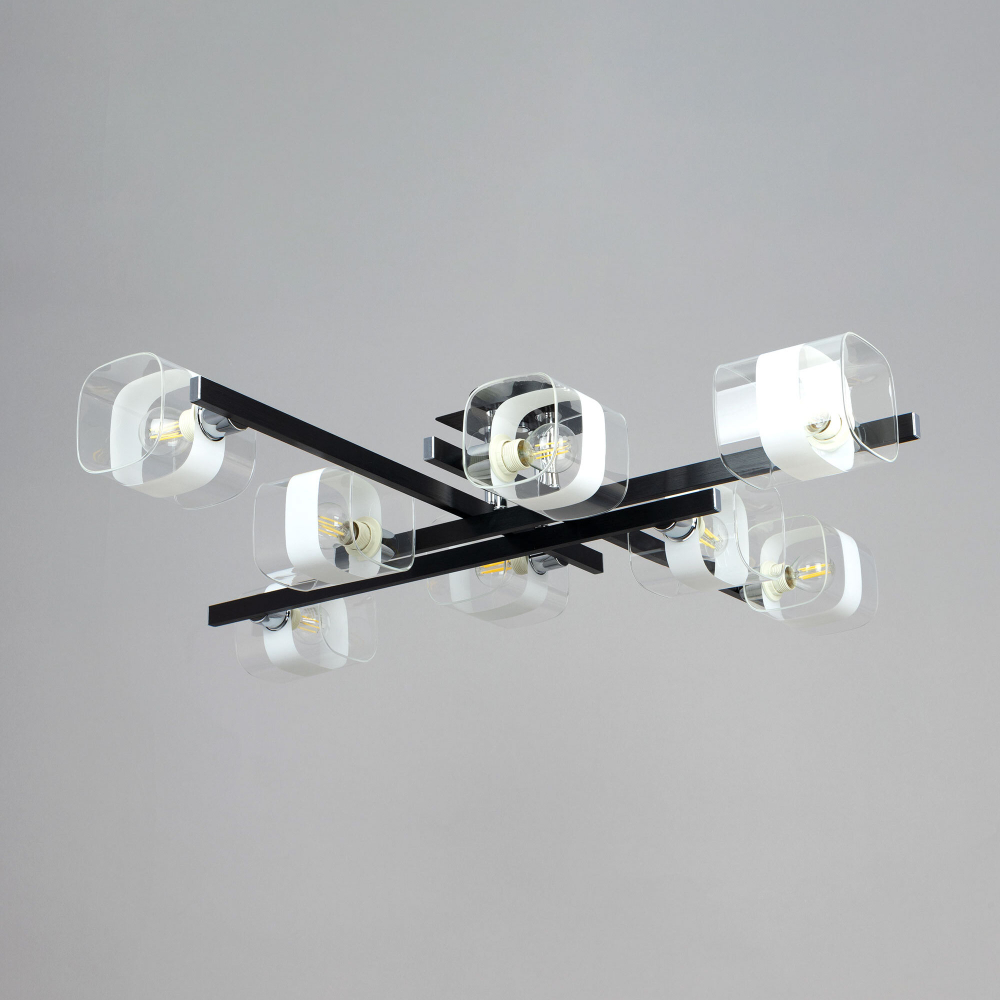 Citilux Вирта CL139282 Люстра потолочная Чёрная