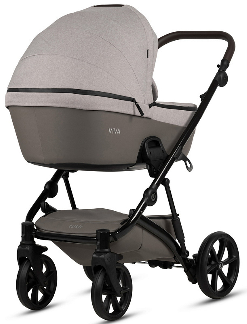 Детская коляска Tutis Viva 5 Plus Essential 2024 3 в 1 1452068 Warm Grey