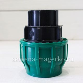 Муфта ПНД с внутренней резьбой 50х1 1/4