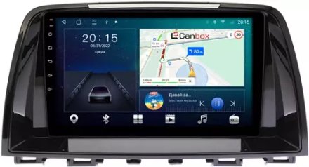Магнитола для Mazda 6 2012-2014 - CanBox 9-435 Android 10, 8-ядер, SIM-слот