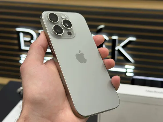 Б/У Телефон Apple iPhone 16 Pro 256Gb Natural 91% (CP67Q07MPM)