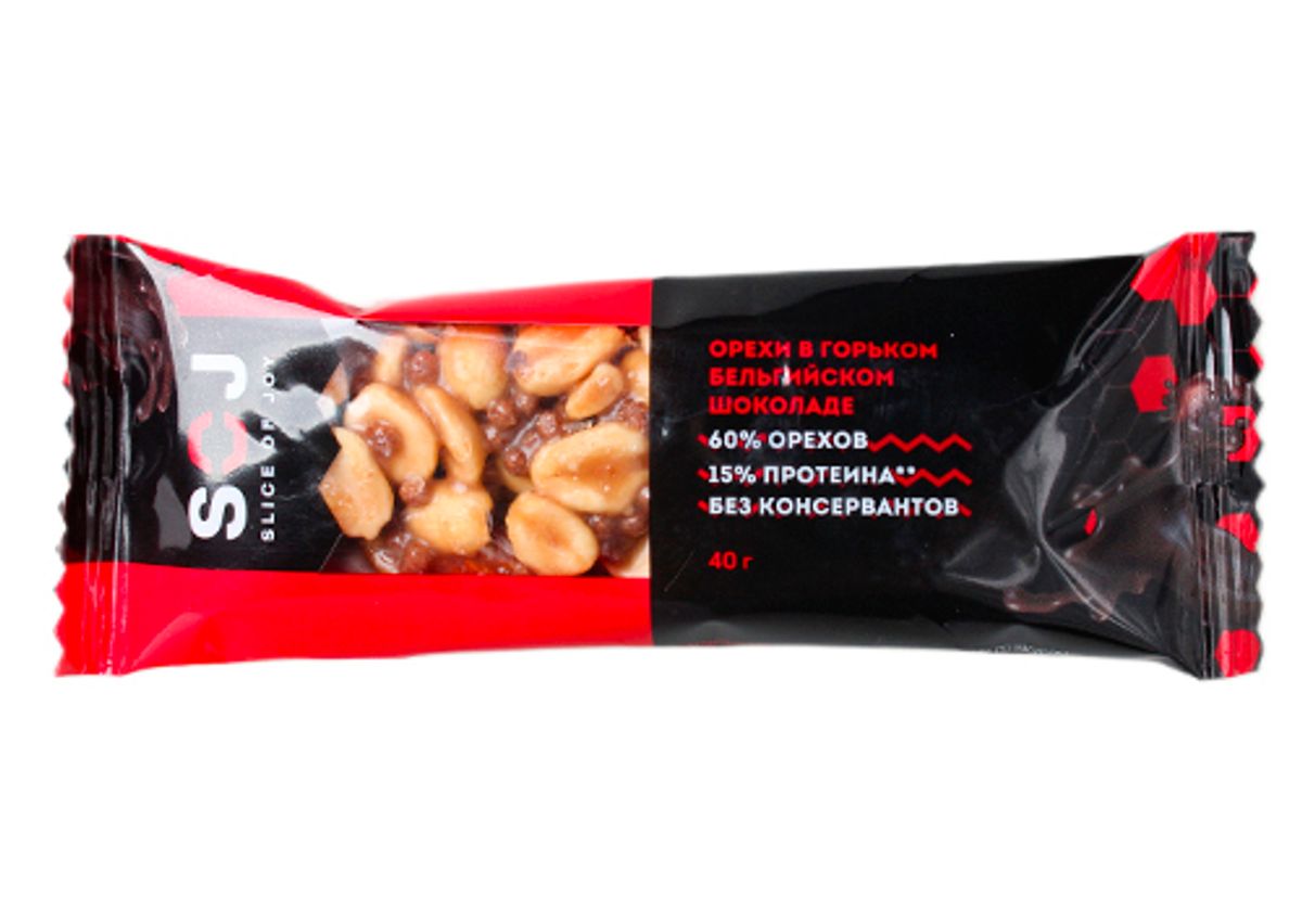 Ореховый батончик со вкусом Айриш-Крим, 40г