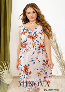 Платье 2290-серый Minova