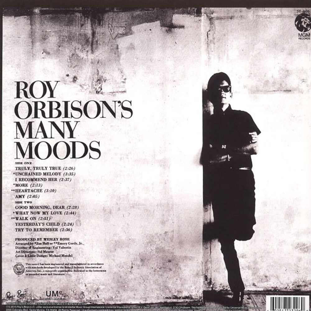 Roy Orbison / Roy Orbison's Many Moods (LP)