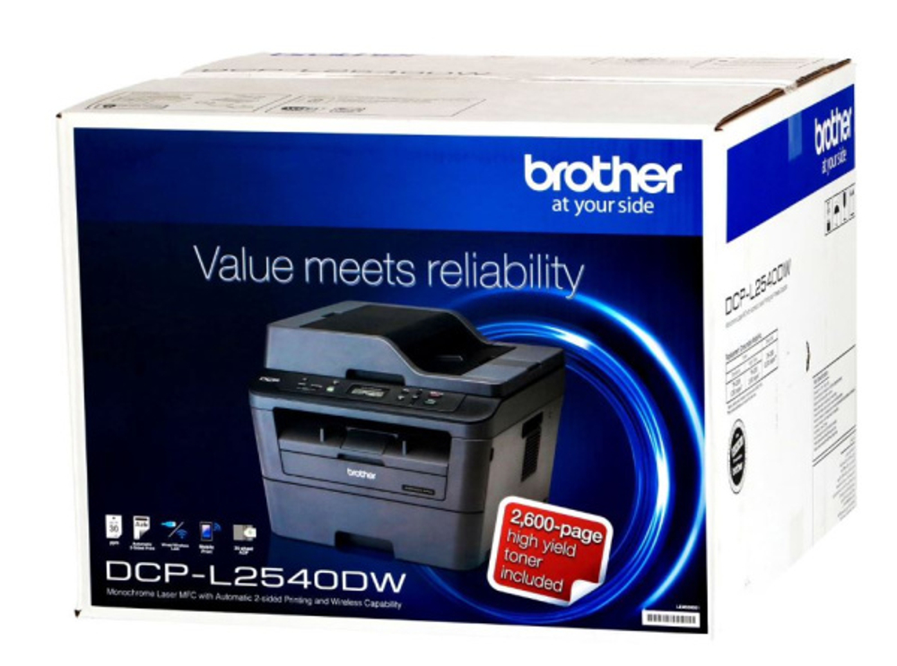 МФУ лазерное черно-белое Brother DCP-L2540DW