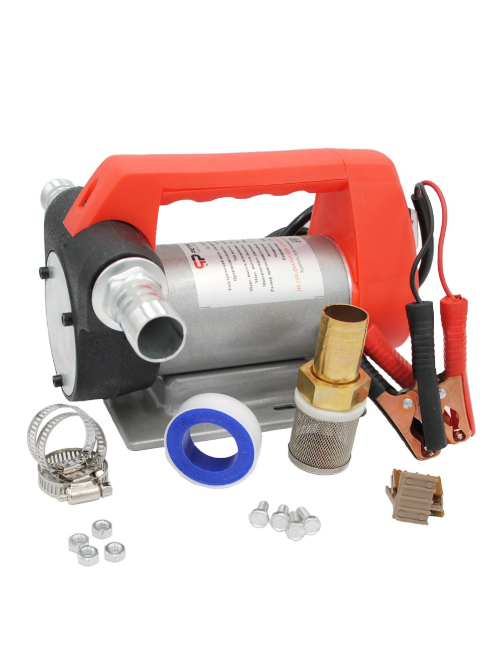 DCTP70,24V - Электрический насос 24В для ДТ и керосина, 55 л/мин