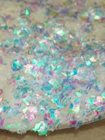 Хлопья - слюда 88717 хамелеон прозрачный - для литья изделий и творчества