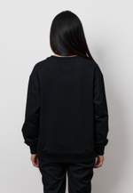 Свитшот SHANYRAQ APPLIQUE BLACK