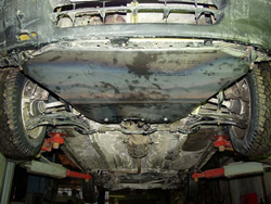 Защита картера и КПП Sheriff для Nissan Micra II (K11) 1992-2002 арт.15.0374