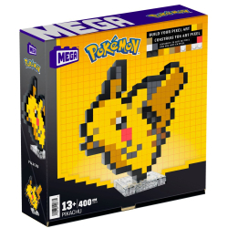 Набор строительных блоков MEGA Pokemon - Пикачу из 400 деталей. HTH74 / артикул   HXV71 HTH74  / GTIN 194735190775