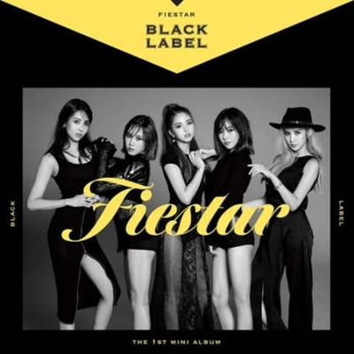 Альбом FIESTAR - BLACK LABEL 1st Mini Album