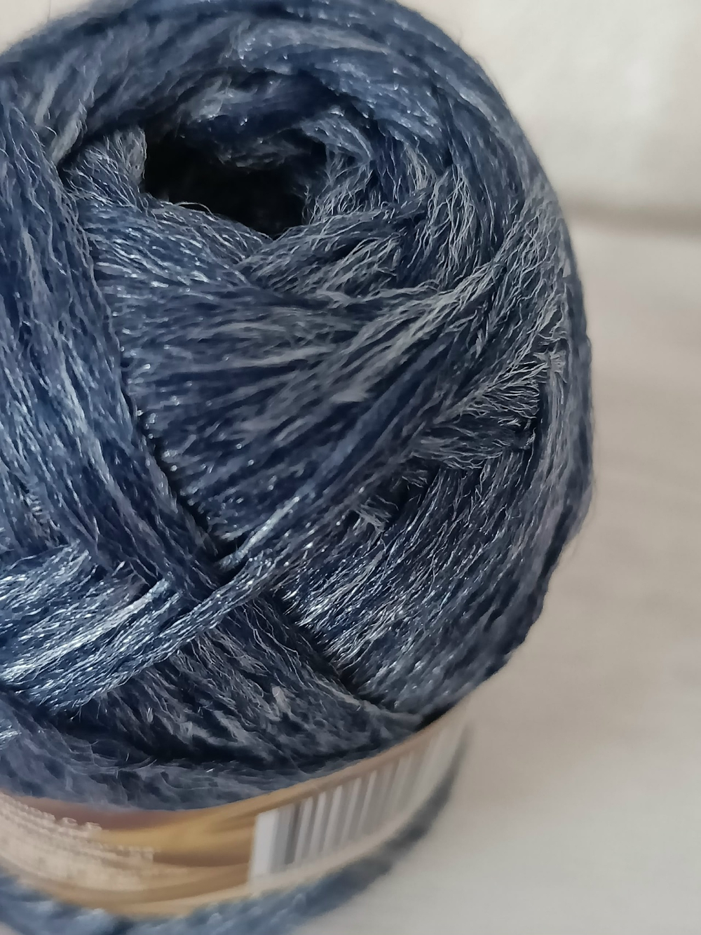 Носочная добавка, цвет: Синий меланж