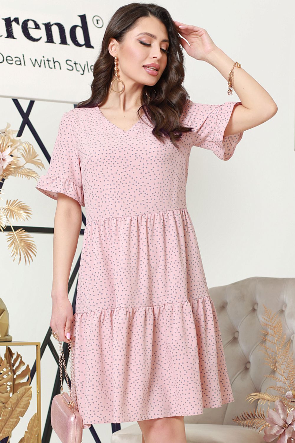 Платье Летние планы, нежная DStrend (Акция)