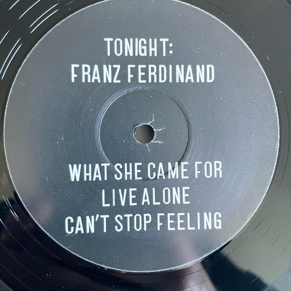Винтажная виниловая пластинка LP Franz Ferdinand, Tonight: Franz Ferdinand (Англия 2009)
