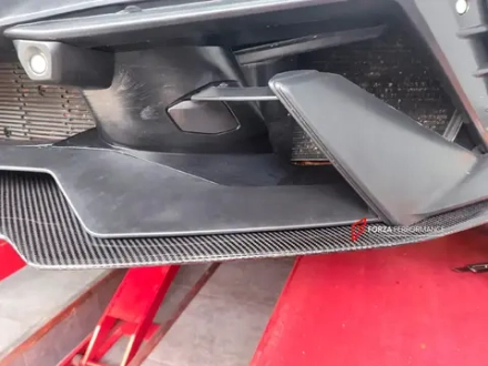 Карбоновая губа переднего бампера для Lamborghini Huracan Tecnica LP640-2 2022-2024 Ламборгини Хуракан