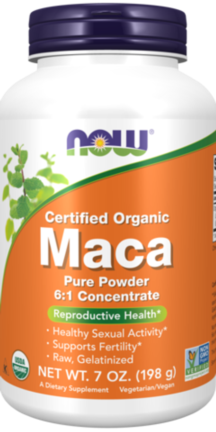 Maca Pure Powder 198 гр Now Foods