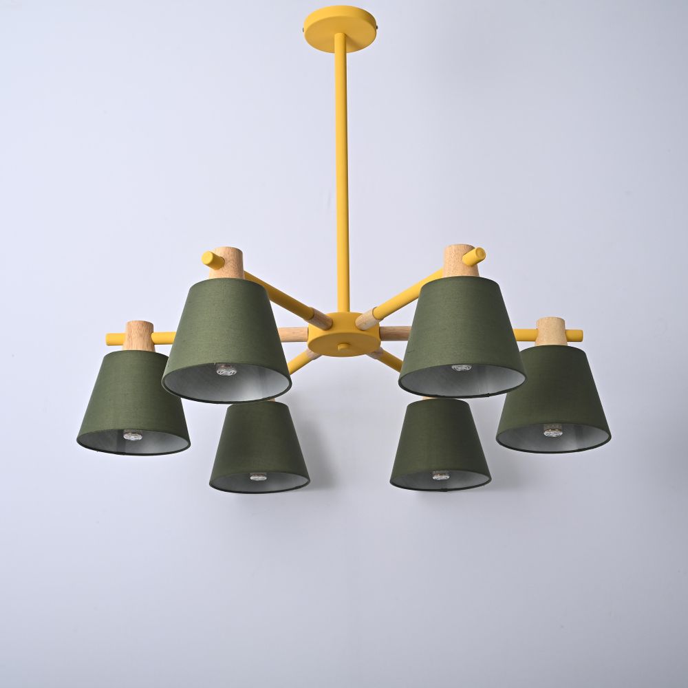 Люстра На Штанге Natura A Green 6 By Imperiumloft