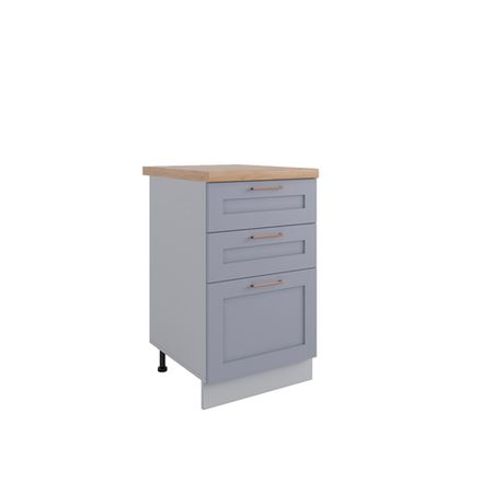 Кухня Модуль СМЯ 500 Квадро Серый эмалит