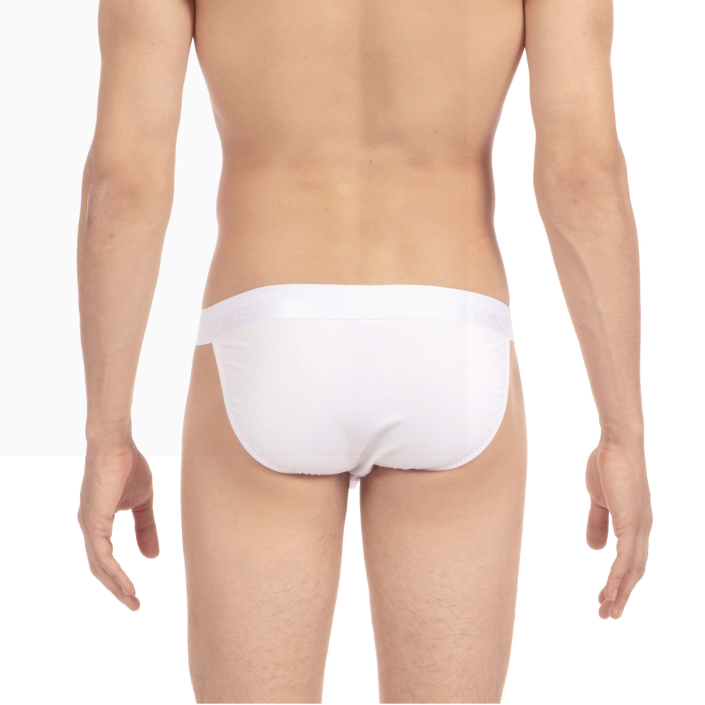 Мужские трусы танга белые HOM CLASSIC Tanga Briefs 400413_400003