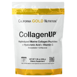 California Gold Nutrition, CollagenUP®, гидролизованные пептиды морского коллагена с гиалуроновой кислотой и витамином C, с нейтральным вкусом, 206 г