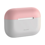 Чехол для Apple AirPods Pro Baseus Super Thin Silica Gel Case - Pink+Grey