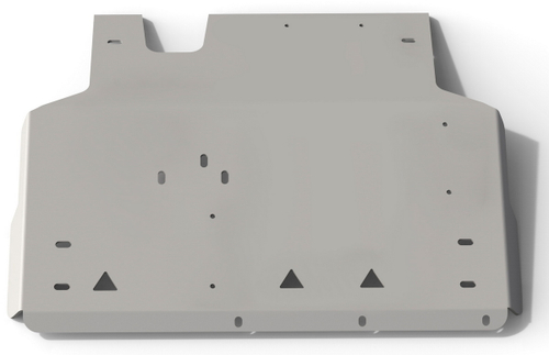 Защита КПП и РК Rival для Toyota Land Cruiser 78 (V - 4.2D) 2007-н.в., алюминий 6 мм, с крепежом, 2333.5787.1.6