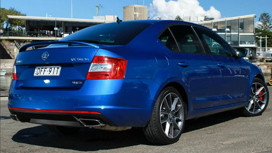 Спойлер RS для Skoda Octavia A7 III