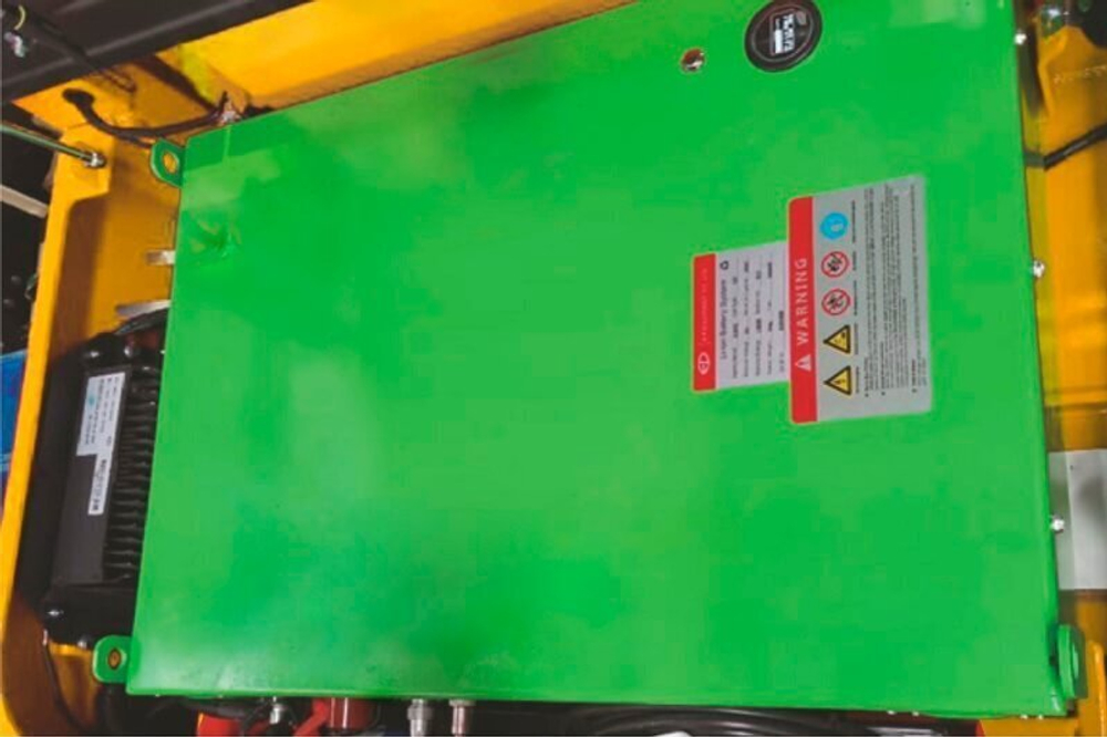 Электропогрузчик CPD18F8 (1800 кг; 3 м; li-ion 48В / 150Ач) SMARTLIFT